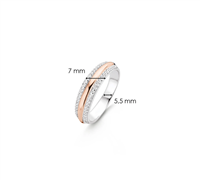 Anello Ti Sento Milano Donna in Argento Zirconia 12144ZR/48 - 12144ZR/56